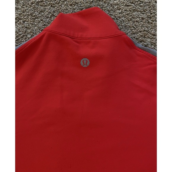 Lululemon Mens Kung Fu Full Zip Jacket Red Size Large - Picture 5 of 7